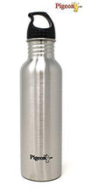 Load image into Gallery viewer, Pigeon Stainless Steel Water Bottle Set, 750ml, Set of 6, Silver - Home Decor Lo