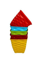 Load image into Gallery viewer, GARDENS NEED 110003 Plastic Diamond Pot Set (Multi-coloured, 5-Pieces) - Home Decor Lo
