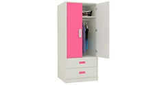 Load image into Gallery viewer, Adona Adonica Kids Room Furniture Set W/Twin Bunk Bed, Wardrobe And Desk - Home Decor Lo