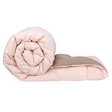 Load image into Gallery viewer, Clasiko Microfibre 300 TC Reversible Comforter (Tempting Taupe & Pretty Peach_King) - Home Decor Lo