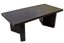 Load image into Gallery viewer, Timbertaste Mary Solid Wood Coffee Table (Dark Walnut Finish) l Home Furniture - Home Decor Lo