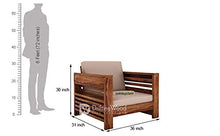 Load image into Gallery viewer, DriftingWood Wooden Sofa Set for Living Room | 5 Seater Sofa Set 3+1+1 | Teak Finish, Sheesham - Home Decor Lo