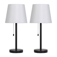 Load image into Gallery viewer, HAITRAL Plastic Table Lamp, Set of 2