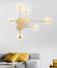 Load image into Gallery viewer, CITRA 6 LED Modern Gold Wall Light - Warm White