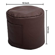 Load image into Gallery viewer, ORKA Classic XXXL with Footstool Bean Bag Cover Without Beans - Brown - Home Decor Lo