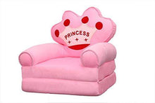 Load image into Gallery viewer, Homescape Kids Sofa Cum Bed and Chair for Comfort(Good Back Support)(Pink)(USE for Baby of Age 0-2 Years) - Home Decor Lo
