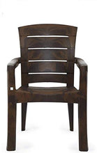 Load image into Gallery viewer, Anmol Jordan Comfortable Plastic Arm Chair Set of 1 (Brown) - Home Decor Lo