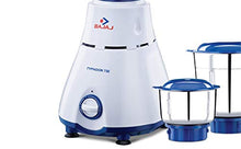 Load image into Gallery viewer, Bajaj Typhoon 750-Watt Mixer Grinder with 3 Jars (White/Turquoise) - Home Decor Lo