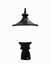 Load image into Gallery viewer, Genree Modern Shape Gate and Garden Light for Outdoor (Black; Pack of 2) - Home Decor Lo