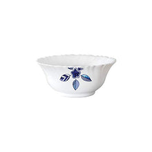Load image into Gallery viewer, Larah by Borosil Morning Glory Silk Series Opalware Dinner Set, 35 Pieces, White
