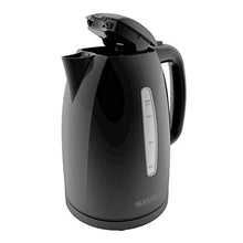 Load image into Gallery viewer, BLACK+DECKER KE1500B 1.7L Rapid Boil Electric Cordless Kettle, Black - Home Decor Lo