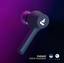 Load image into Gallery viewer, boAt Airdopes 281 True Wireless Ear-Buds with Bluetooth V5.0, Immersive Audio, Up to 17.5H Total Playtime, IPX5 Water & Sweat Resistance, Ergonomic Design and Instant Voice Assistant(Furious Blue) - Home Decor Lo