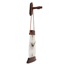 Load image into Gallery viewer, CHRONIKLE Wood Wall Clock (52 x18 cm, Brown) - Home Decor Lo