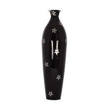 Load image into Gallery viewer, Alnico Decor Metal Flower Vase (Black_26 Inch) - Home Decor Lo