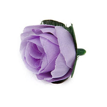 Load image into Gallery viewer, Light Purple : Tinksky 50pcs 3cm Artificial Roses Flower Heads Wedding Decoration (Light Purple) - Home Decor Lo