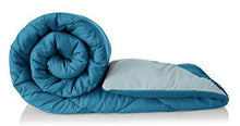 Load image into Gallery viewer, Amazon Brand - Solimo Microfibre Reversible Comforter, Double (Ocean Blue and Mild Blue, 200 GSM) - Home Decor Lo