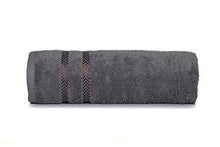 Load image into Gallery viewer, Casa Copenhagen - 425 GSM Egyptian Cotton Ember 6 Pcs Towel Set - Granite Gray (1 King Size Bath Towel (75x150cm), 1 Medium Bath Towel (60x120cm), 2 Hand Towels (40x60cm), 2 Face Towels(30x30cm) - Home Decor Lo