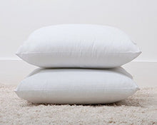 Load image into Gallery viewer, Clasiko Microfiber Cushion Fillers (16x16-inches, White) - Pack of 2 - Home Decor Lo