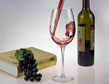 Load image into Gallery viewer, Crystalware Glass Wine Glass - 4 Pieces, Clear, 400 ml - Home Decor Lo