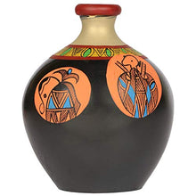 Load image into Gallery viewer, Artysta Terracotta Flower Vase (4.5 x 3 inch, Multicolour) - Home Decor Lo