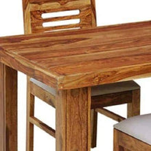 Load image into Gallery viewer, 2 Seater Sheesham Wood Dining Table with Chairs