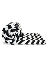 Load image into Gallery viewer, Divine Casa 110 GSM Microfiber Summer Single Size Reversible Printed Comforter for AC Room & Mild Winter (Zig Zag, White and Black) - Home Decor Lo