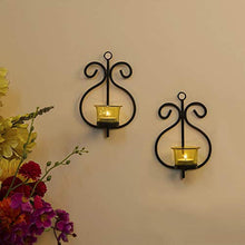 Load image into Gallery viewer, Yellow Glass Cup Tealight Candle Holder