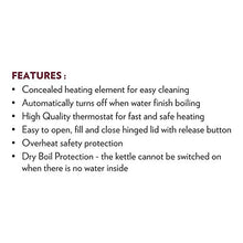 Load image into Gallery viewer, Borosil - Rio 1.5L Electric Kettle - Home Decor Lo