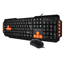 Load image into Gallery viewer, Amkette Xcite Pro USB Keyboard and Mouse Combo (Black) - Home Decor Lo