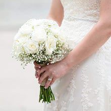 Load image into Gallery viewer, Bomarolan Artificial Baby Breath Flowers Fake Gypsophila Bouquets 12 Pcs Fake Real Touch Flowers for Wedding Decor DIY Home Party(White) - Home Decor Lo