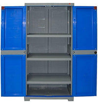 Load image into Gallery viewer, Cello Novelty Big Cupboard - Blue and Grey - Home Decor Lo