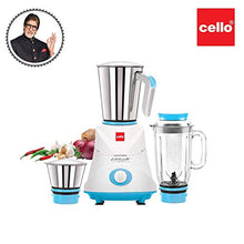 Load image into Gallery viewer, Cello Grind N Mix Ertiga 500-Watt Juicer Mixer Grinder with 3 Jars (Blue) - Home Decor Lo