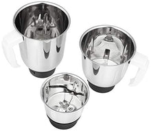 Load image into Gallery viewer, Amazon Brand - Solimo 500W Mixer Grinder (ISI certified) with 3 Jars - Home Decor Lo