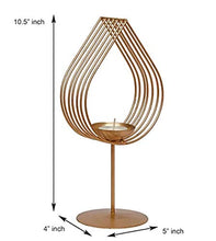Load image into Gallery viewer, EMBELLISH Golden Eye Candle Holder with Candle | Glass Design Candle Stand | Diwali Light | Festive Light | Decorative Light | Standing Candle Stand (1) - Home Decor Lo