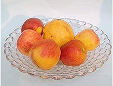 Load image into Gallery viewer, Compote Crystal Glass Fruit Bowl Plate for Dining Table Crystal Decoration Serving Dry Fruits Bowl Set Flower Shaped Gifting | Kitchenware | Tableware | Diwali Gift | Glassware | Dinnerware & Servings - Home Decor Lo