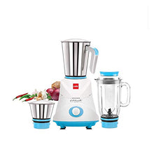 Load image into Gallery viewer, Cello Grind N Mix Ertiga 500-Watt Juicer Mixer Grinder with 3 Jars (Blue) - Home Decor Lo