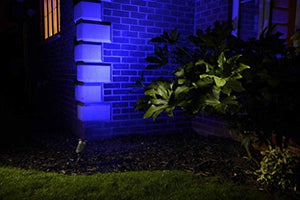 DMAK Multi Traders™ LED Outdoor Garden Spike Light 3W IP65, Blue, with 1 Year Warranty, Aluminium Body | garden lights | | 3w garden light | (Set-02) - Home Decor Lo