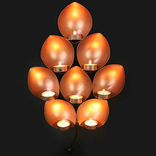 Load image into Gallery viewer, TDOC Decorative Leaf Eye Shaped Iron Wall Sconce