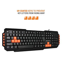 Load image into Gallery viewer, Amkette Xcite Pro USB Keyboard and Mouse Combo (Black) - Home Decor Lo
