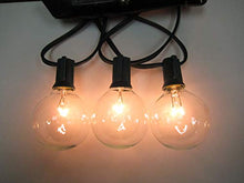Load image into Gallery viewer, Sival Clear Globe String Lights Set of 25 G40 Bulbs, Perfect for Patio, Gardens, Gazebos, Weddings, Indoor / Outdoor, Christmas lights - Home Decor Lo