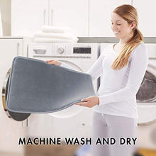 Load image into Gallery viewer, Zollyss Memory Foam Bath Mat Non Slip Absorbent Super Cozy Velvet Bathroom Rug Carpet (60X40 cm) (Grey) - Home Decor Lo