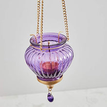 Load image into Gallery viewer, Home Centre Redolance Optical Hanging Lantern - Purple - Home Decor Lo