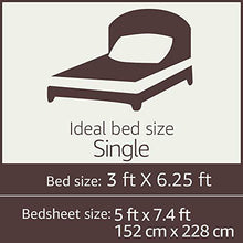 Load image into Gallery viewer, Amazon Brand - Solimo Solid 144 TC 100% Cotton Single Bedsheet with 1 Pillow Cover, Off-White - Home Decor Lo