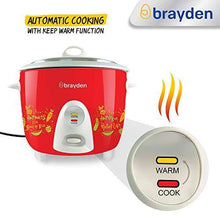 Load image into Gallery viewer, Brayden Rizo 1.5 L Rice Cooker, Crimson Red - Home Decor Lo