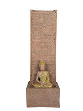 Load image into Gallery viewer, WaahKart Lord Buddha Stone Looked Fountain - Home Decor Lo