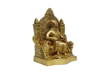Load image into Gallery viewer, BHARAT HAAT Chhatrapati Shivaji Brass Handicraft Art by BharatHaat BH07074 - Home Decor Lo