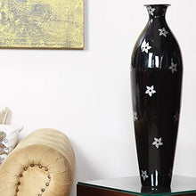 Load image into Gallery viewer, Alnico Decor Metal Flower Vase (Black_26 Inch) - Home Decor Lo