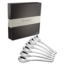 Load image into Gallery viewer, ice cream spoon : FOXAS Stainless Steel Ice Cream Spoons 5.8-inch Set of 6 - Home Decor Lo