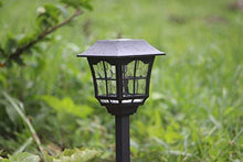 Load image into Gallery viewer, Tapetum Solar European Pathway Garden Light All Weather Outdoor Solar Landscape Lights for Driveway Walkway Sidewalk Lawn Patio Yard - TTSEMPL2W (Pack of 2) - Home Decor Lo