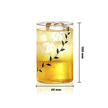 Load image into Gallery viewer, Borosil - Vision Black Krip Medium Glass, 295ml - Pack of 6 - Home Decor Lo